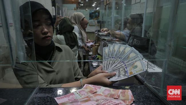 Rupiah Tergelincir ke Rp16.191 per Dolar AS Sore Ini