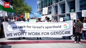 VIDEO: Bela Palestina, Staf Desak Google Putus Kontrak dengan Israel