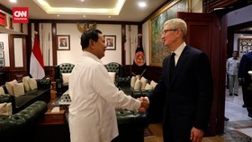 VIDEO: Prabowo Terima Kunjungan CEO Apple Tim Cook