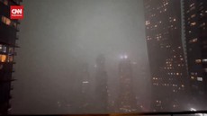 VIDEO: Ngeri Penampakan Langit Dubai saat Diterjang Badai Dahsyat