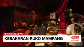 VIDEO: Breaking News! Kebakaran Ruko Mampang