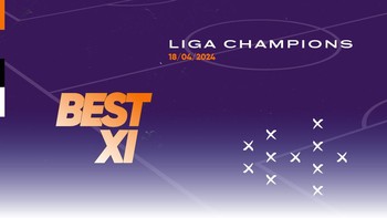 INFOGRAFIS: Best 11 Liga Champions, Mbappe dan Rodrygo Ganas