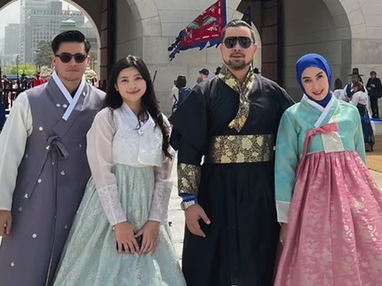 7 Potret Aquene, Putri Sultan Djorghi dan Annisa Trihapsari Rayakan Ultah saat Liburan di Korea