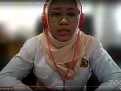 Alat Pemantau Gempa Badan Geologi Rusak Akibat Erupsi Gunung Ruang