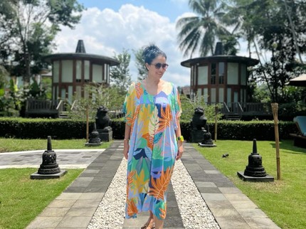 7 Potret Marcella Zalianty Liburan Curi Perhatian, Outfitnya Bikin Penasaran Netizen