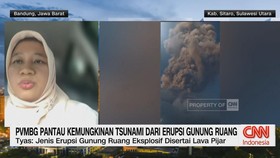 VIDEO: PVMBG Pantau Aktivitas Vulkanis Disekitar Gunung Ruang