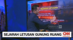 VIDEO: Sejarah Letusan Gunung Ruang
