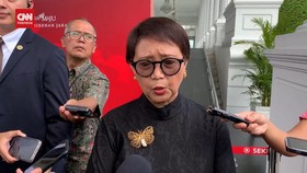 VIDEO: Menlu Retno Telpon Menlu Hongaria Bahas Ketegangan Iran-Israel
