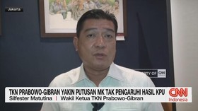 VIDEO: TKN Prabowo Gibran Yakin Putusan MK Tak Pengaruh Hasil KPU