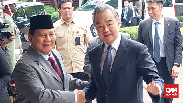 Bertemu Prabowo, Menlu China Ucapkan Selamat Menang Pilpres 2024