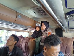 Cerita Pemudik yang Ikut Program Balik Gratis Polres Ponorogo