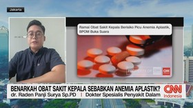VIDEO: Benarkah Obat Sakit Kepala Sebabkan Anemia Aplastik?