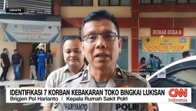 VIDEO: Identifikasi 7 Korban Kebakaran Toko Bingkai Lukisan