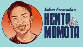 INFOGRAFIS: Salam Perpisahan Kento Momota