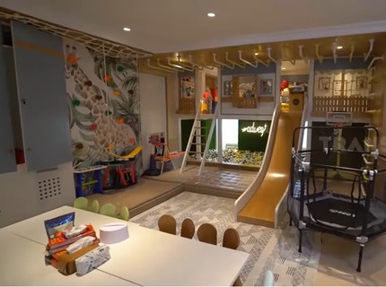 7 Potret Kamar Baru Rafathar & Rayyanza, Mewah Ada Playgroundnya
