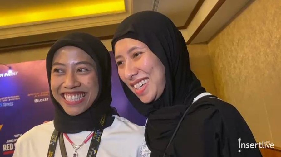 Megawati Hangestri dan Agustin Wulandhari