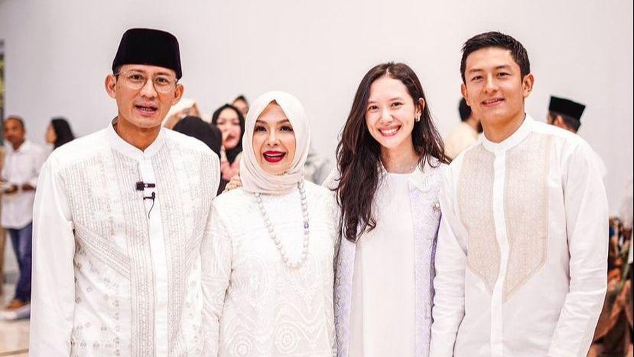 Momen Lebaran Keluarga Sandiaga Uno