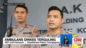VIDEO: Pulang Halal Bihalal Ambulans Alami Laka 3 Orang Luka-Luka