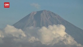 VIDEO: Gunung Semeru Erupsi, Kolom Abu 600 M Dari Puncak