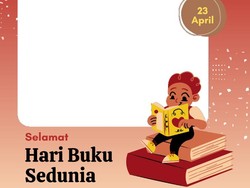 Hari Buku dan Hak Cipta Sedunia 23 April 2024: Sejarah dan Twibbon