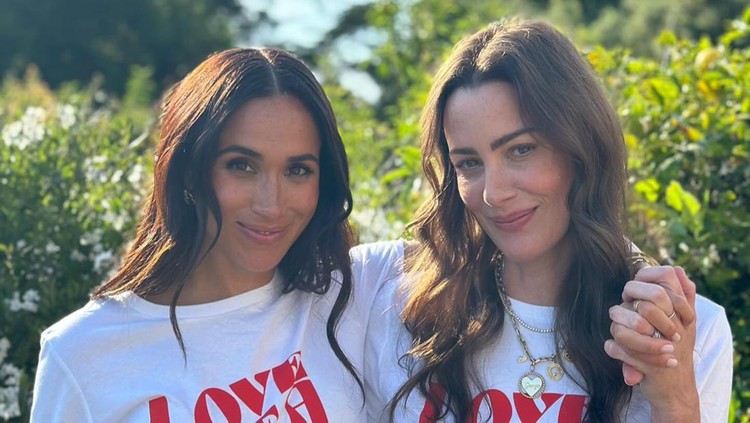 Meghan Markle dan para sahabat