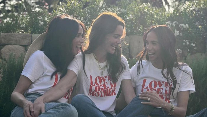 Meghan Markle dan para sahabat