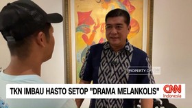 VIDEO: TKN Imbau Hasto Setop Drama Melankolis