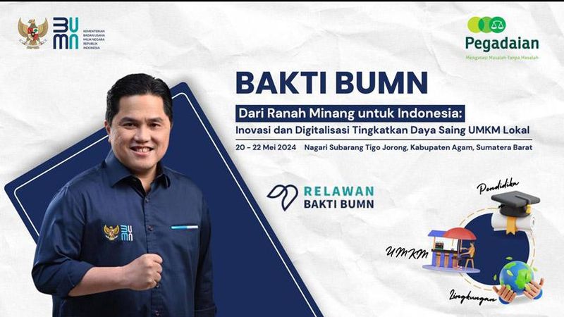 Pegadaian kembali berkolaborasi bersama Kementerian BUMN untuk memberikan kesempatan kepada seluruh pegawai Kementerian BUMN