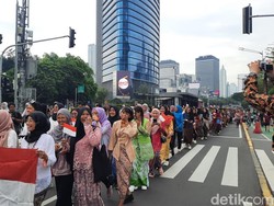 Antusiasme Warga Nikmati CFD Sudirman-Thamrin Usai Kembali Diadakan