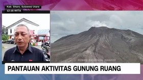 VIDEO: Pantauan Aktivitas Gunung Ruang