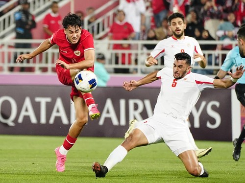Rafael Struick Timnas Indonesia U-23 vs Yordania. Dok PSSI