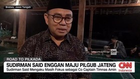 VIDEO: Sudirman Said Enggan Maju Pilgub Jateng
