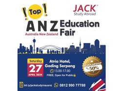 Mau Kuliah di Australia-New Zealand? Kunjungi ANZ Education Fair 2024