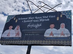 Baliho Bobby dan Pj Walkot Letnan Dalimunthe Tersebar di Padangsidimpuan