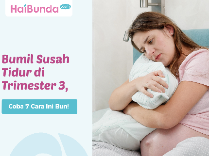 Bumil Susah Tidur di Trimester 3, Coba 7 Cara Ini Bun