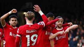 Hasil Liga Inggris: Liverpool Samai Poin Arsenal Usai Tekuk Fulham