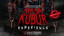 Siksa Kubur Experience, Simulasi Jadi Sita Ketemu Pocong Gelinding