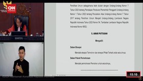 VIDEO: Detik-detik MK Tolak Gugatan Sengketa Pilpres Ganjar-Mahfud