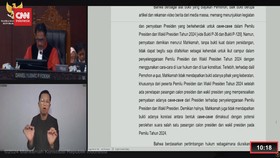 VIDEO: Hakim MK Sebut Tak Ada Bukti Kuat Jokowi Cawe-cawe di Pilpres
