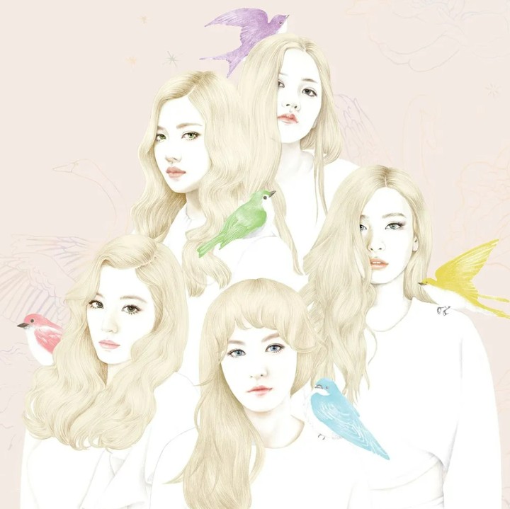 <p>4. <em>Ice Cream Cake</em> - Red Velvet.</p><p>Pada tahun 2015 lalu, Red Velvet <em>comeback</em> dengan mini album pertamanya <em>Ice Cream Cake</em> yang terdiri dari enam lagu. (Foto: SM Entertainment)</p>