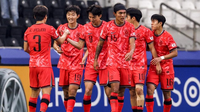 Badai cedera melanda timnas Korea Selatan U-23 jelang lawan Timnas Indonesia U-23 pada perempat final Piala Asia U-23 2024.
