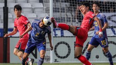 FOTO: Pontang-panting Korea untuk Jumpa Timnas Indonesia U-23