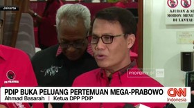 VIDEO: PDIP Buka Peluang Pertemuan Mega-Prabowo