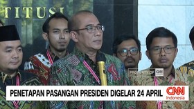 VIDEO: Penetapan Pasangan Presiden Digelar 24 April