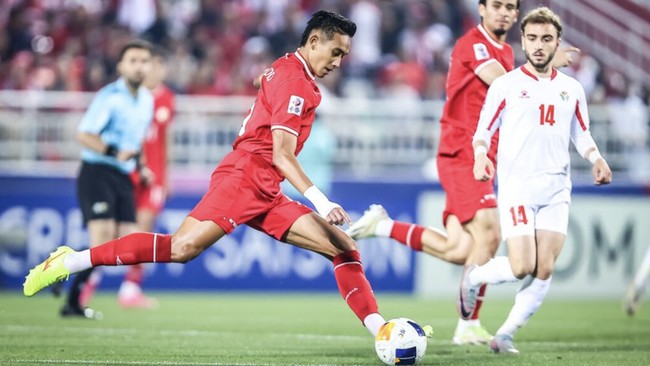 Shin Tae Yong puji umpan cuek Rizky Ridho saat catat assist untuk gol indah kelas dunia Witan Sulaeman saat Indonesia bantai Yordania di Piala Asia U-23 2024.