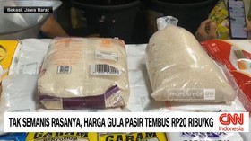 VIDEO: Tak Semanis Rasanya, Harga Gula Pasir Tembus Rp20 Ribu/Kg