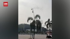 VIDEO: Detik-detik Dua Helikopter Militer Malaysia Tabrakan, 10 Tewas