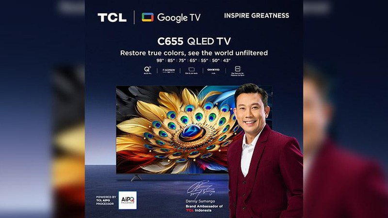 TCL, merek elektronik konsumen terkemuka dan merek TV teratas kedua di dunia kembali memanjakan konsumen Indonesia dengan meluncurkan model terbaru