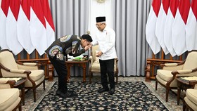 Temui Ma'ruf Amin, Gibran Dititip Pesan Keberlanjutan