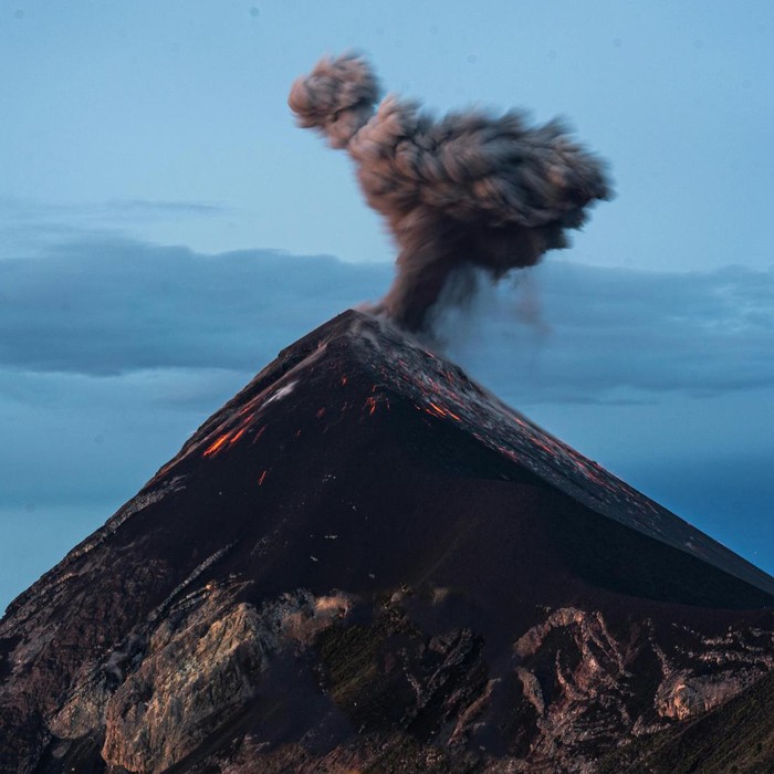 Ilustrasi Letusan Gunung Krakatau (1883)/Foto: Pexel/Diego Girón